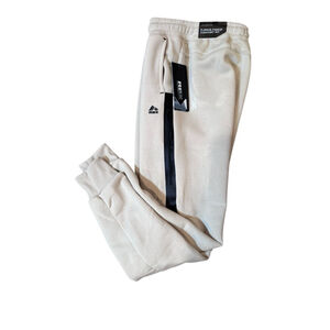 Men's RBX Fleece Pants Tan/Black Size S/P